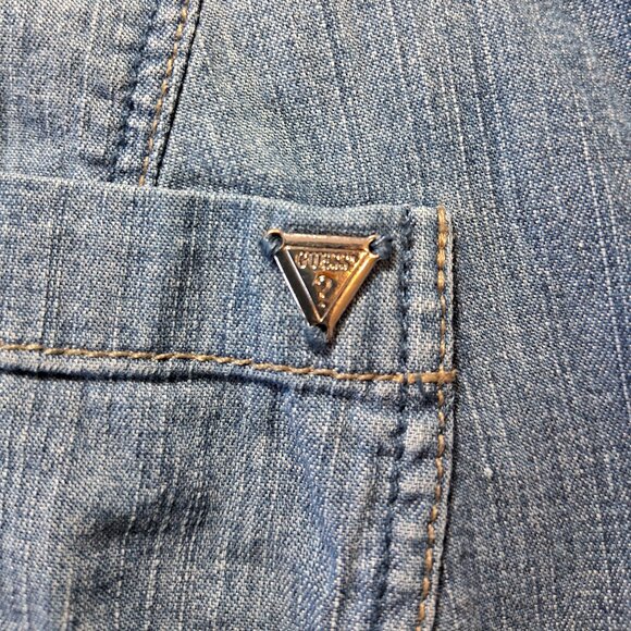 GUESS denim button up shirt - Picture 6 of 14